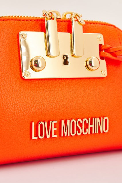 LOVE MOSCHINO JCPPG BORSA PU en color NARANJA (4)