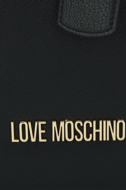 LOVE MOSCHINO JCPPG BORSA PU en color NEGRO (4)