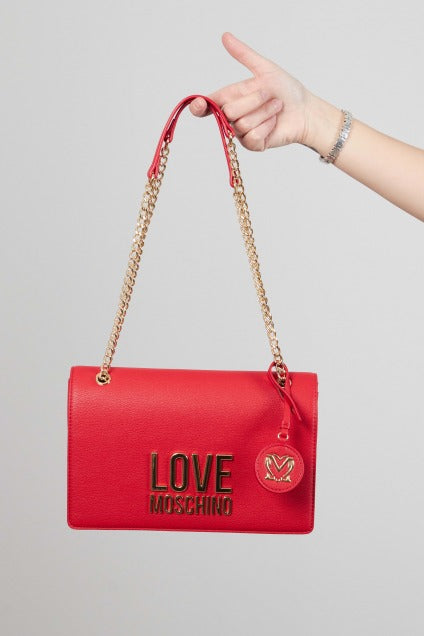 LOVE MOSCHINO JCPPG BORSA PU en color ROJO (5)