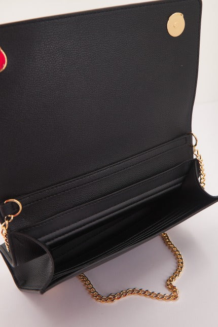 LOVE MOSCHINO JCPPG BORSA PU en color NEGRO (3)