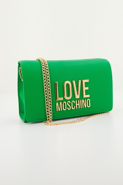 LOVE MOSCHINO JCPPG BORSA PU en color VERDE (1)