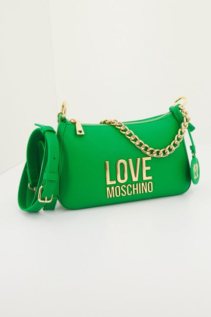 LOVE MOSCHINO JCPPG BORSA PU en color VERDE (1)