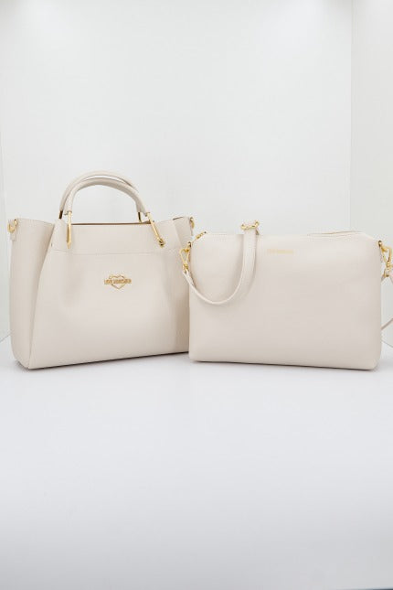 LOVE MOSCHINO JCPPG BORSA PU en color BLANCO (1)