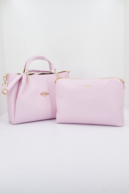 LOVE MOSCHINO JCPPG BORSA PU en color ROSA (1)