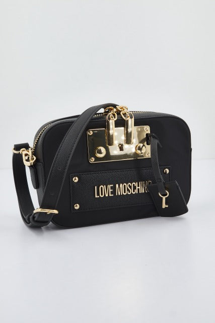 LOVE MOSCHINO JCPPG BORSA NYLON+PU en color NEGRO (1)