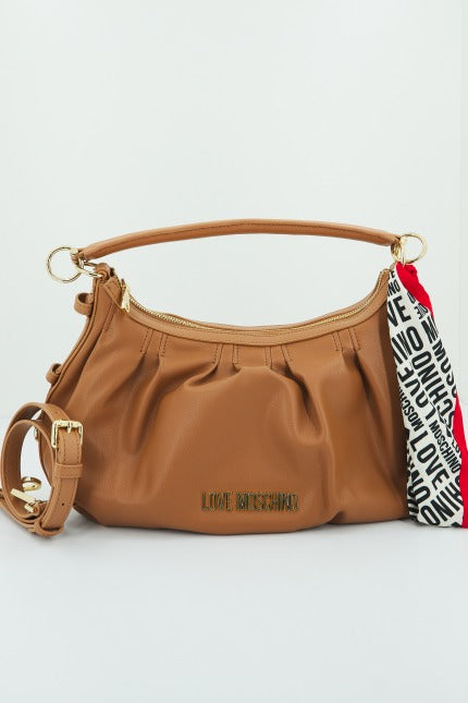 LOVE MOSCHINO JCPPG BORSA PU+SAFFIANO en color MARRON (1)
