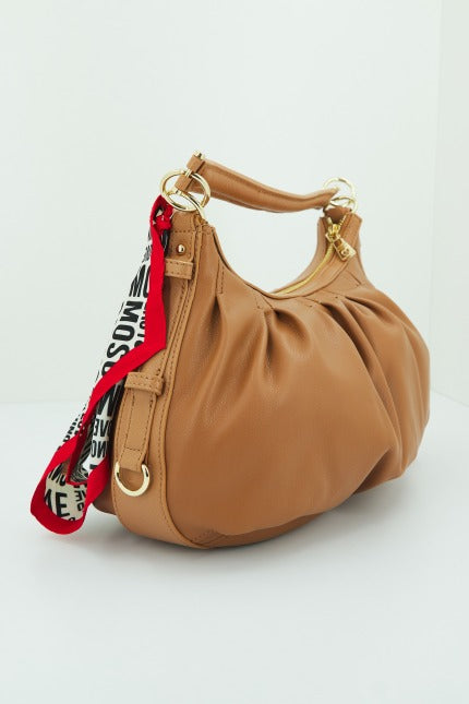 LOVE MOSCHINO JCPPG BORSA PU+SAFFIANO en color MARRON (2)