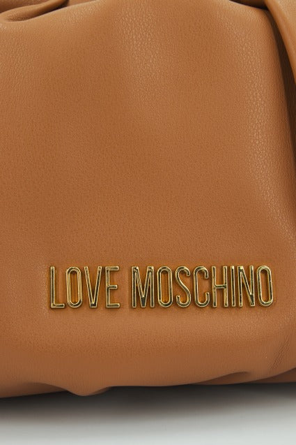 LOVE MOSCHINO JCPPG BORSA PU+SAFFIANO en color MARRON (4)