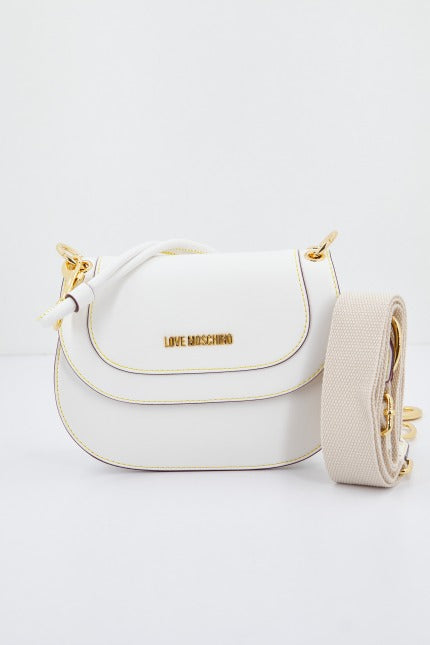 LOVE MOSCHINO JCPPG BORSA PU en color BLANCO (1)