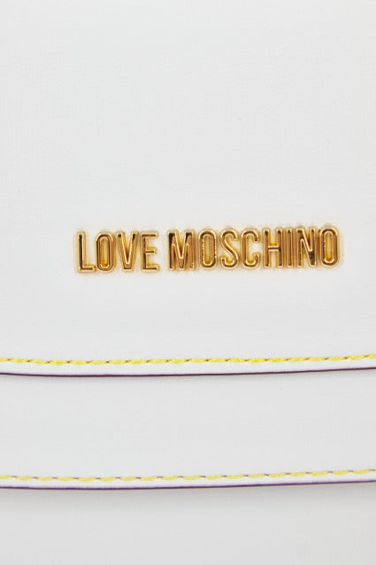 LOVE MOSCHINO JCPPG BORSA PU en color BLANCO (4)
