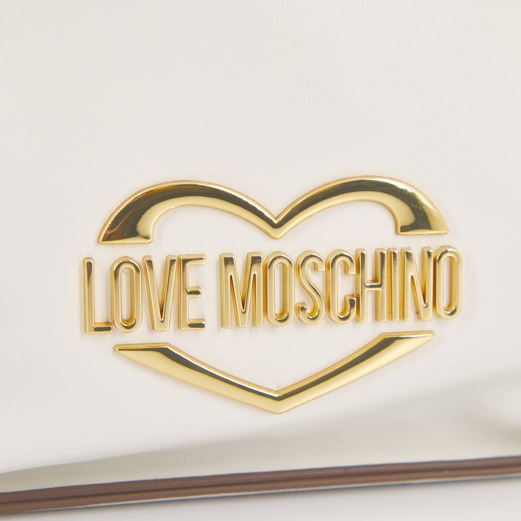 LOVE MOSCHINO JCPPG BORSA PU en color BLANCO (5)