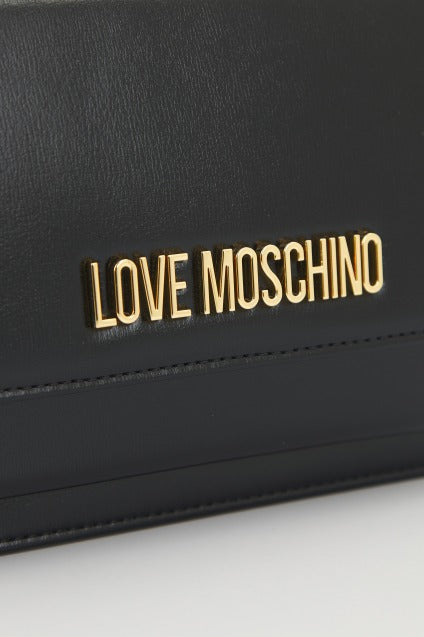 LOVE MOSCHINO JCPPG BORSA PU en color NEGRO (4)