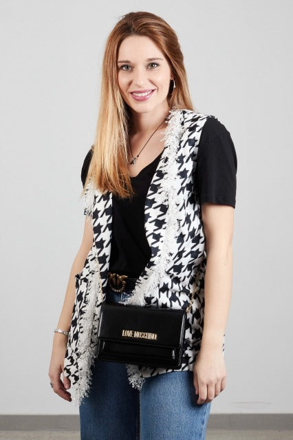 LOVE MOSCHINO JCPPG BORSA PU en color NEGRO (5)