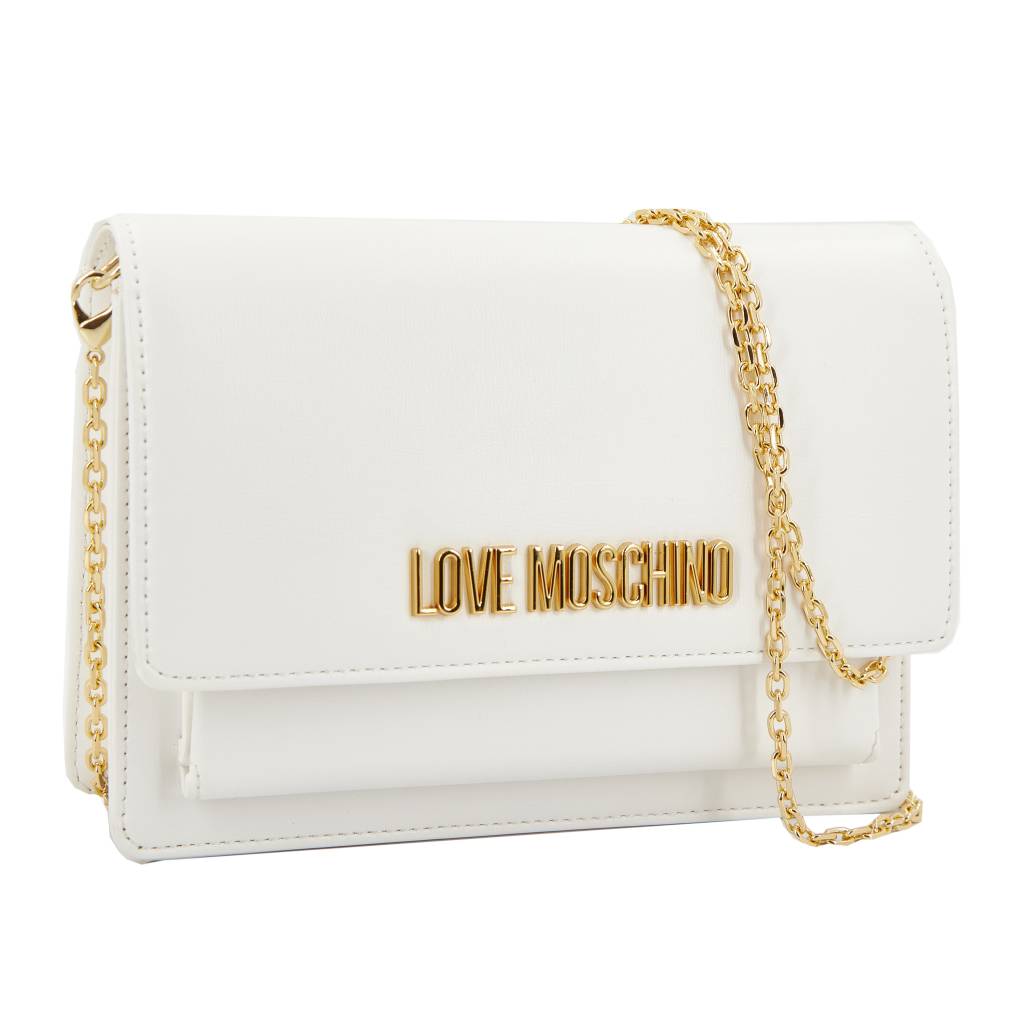 LOVE MOSCHINO JCPPG BORSA PU en color BLANCO (2)