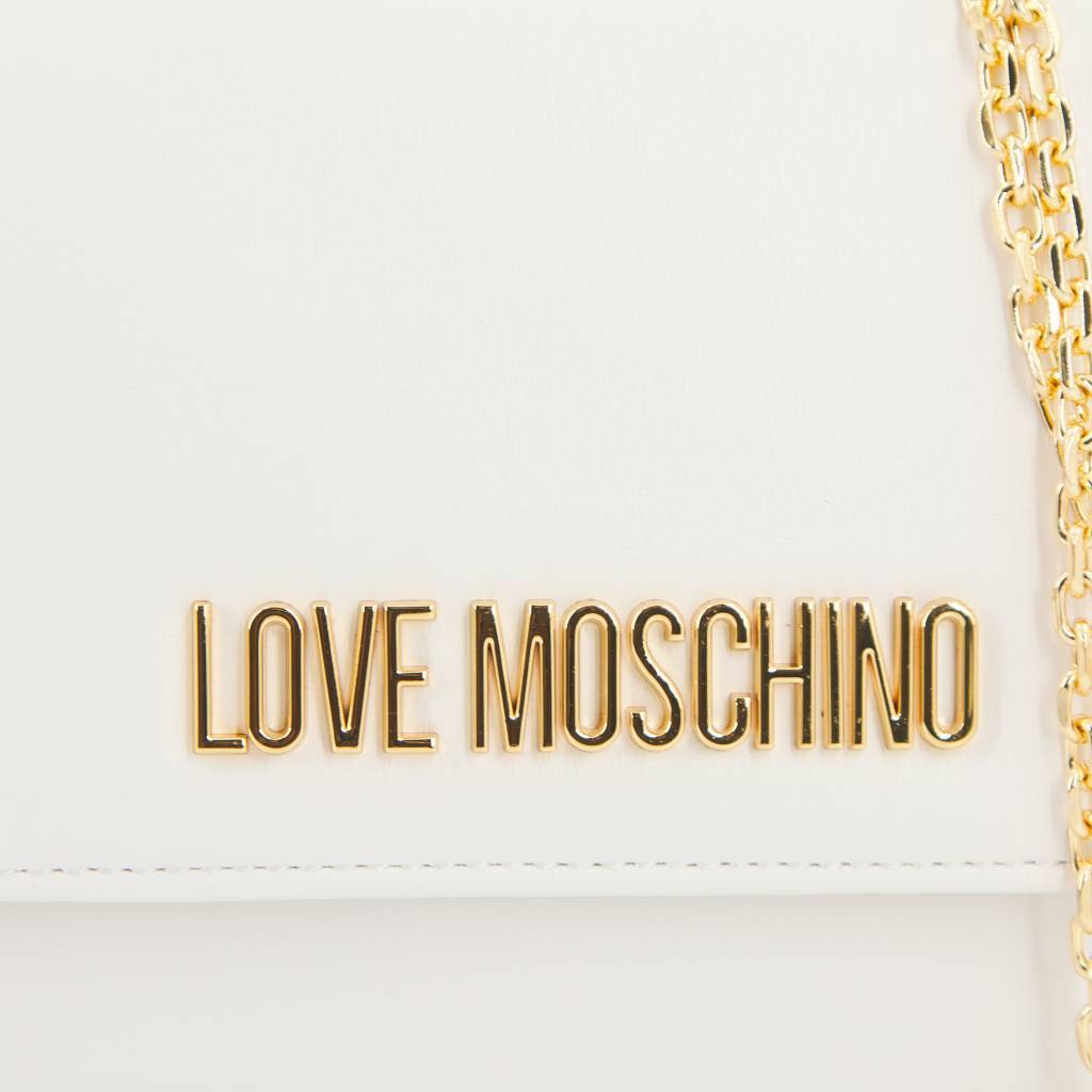 LOVE MOSCHINO JCPPG BORSA PU en color BLANCO (5)