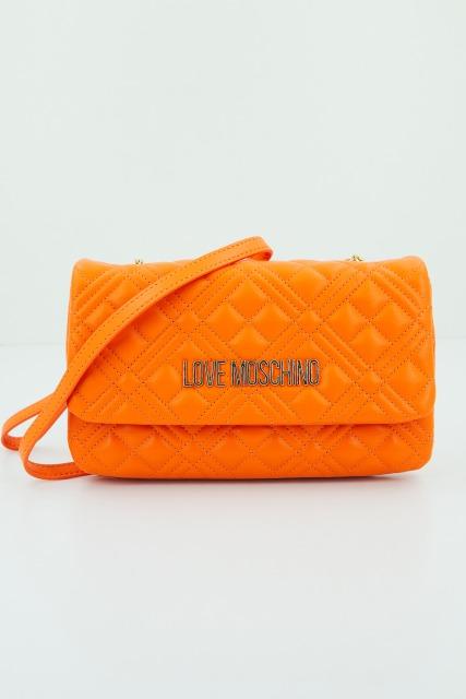 LOVE MOSCHINO JCPPG BORSA QUILTED en color NARANJA (1)