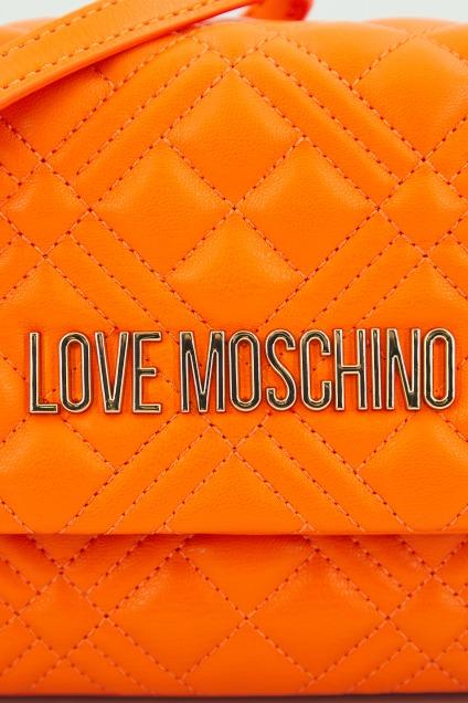 LOVE MOSCHINO JCPPG BORSA QUILTED en color NARANJA (4)