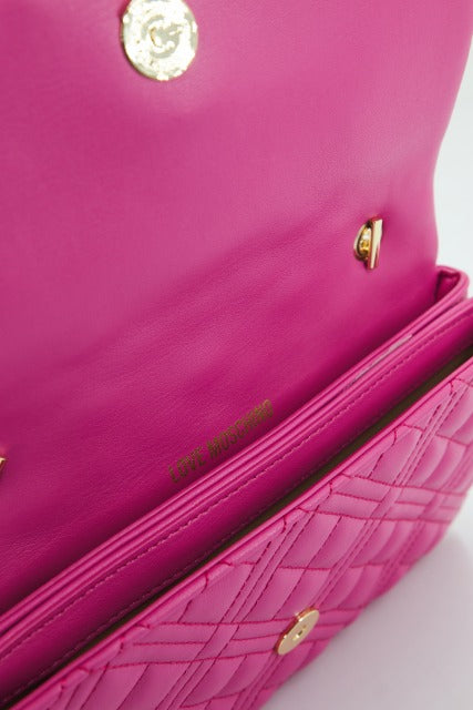 LOVE MOSCHINO JCPPG BORSA QUILTED en color ROSA (3)