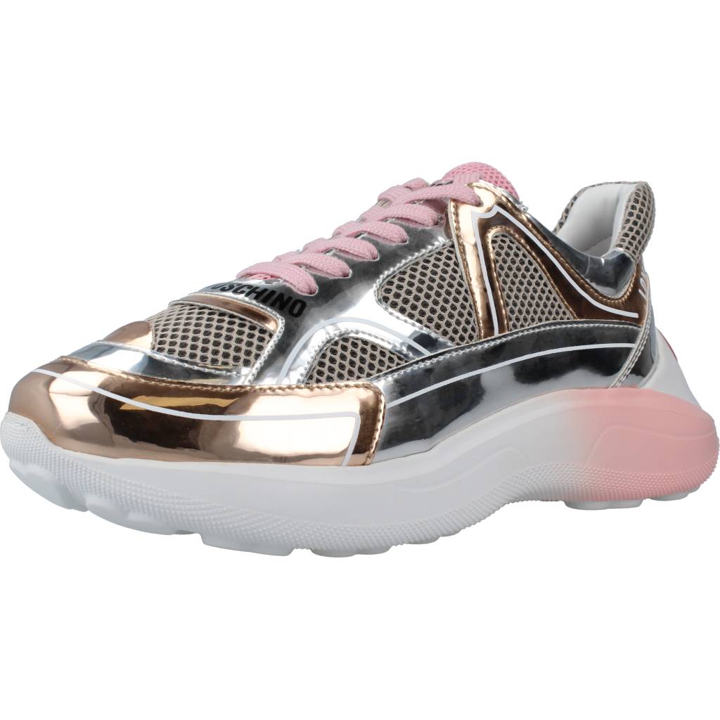 LOVE MOSCHINO SNEAKERD RUNNING en color ROSA (1)