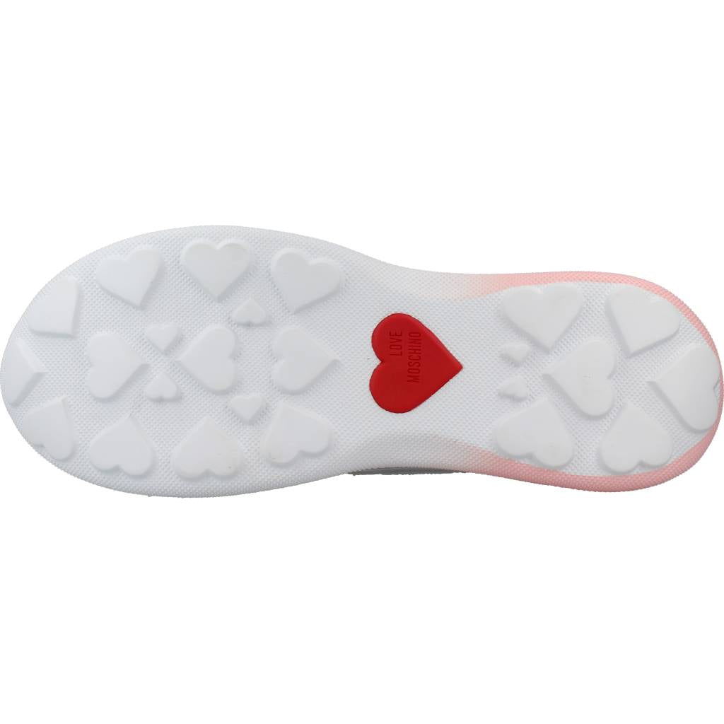 LOVE MOSCHINO SNEAKERD RUNNING en color ROSA (6)