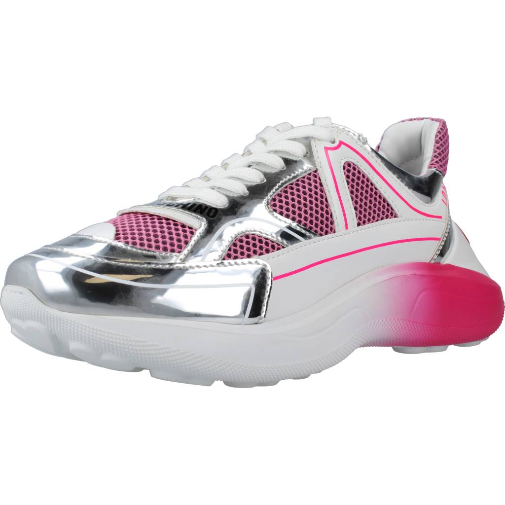 LOVE MOSCHINO SNEAKERD RUNNING en color ROSA (1)