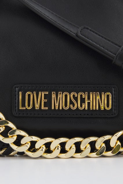 LOVE MOSCHINO JCPPG BORSA PU en color NEGRO (4)