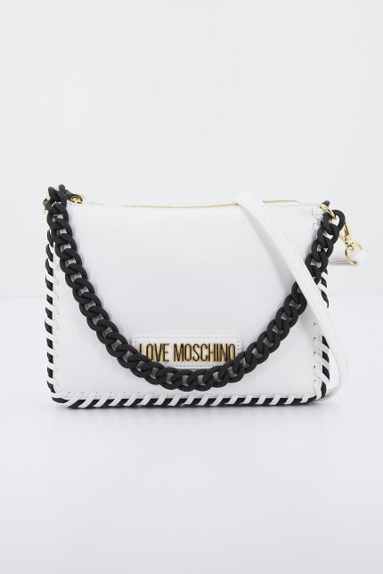LOVE MOSCHINO JCPPG BORSA PU en color BLANCO (1)