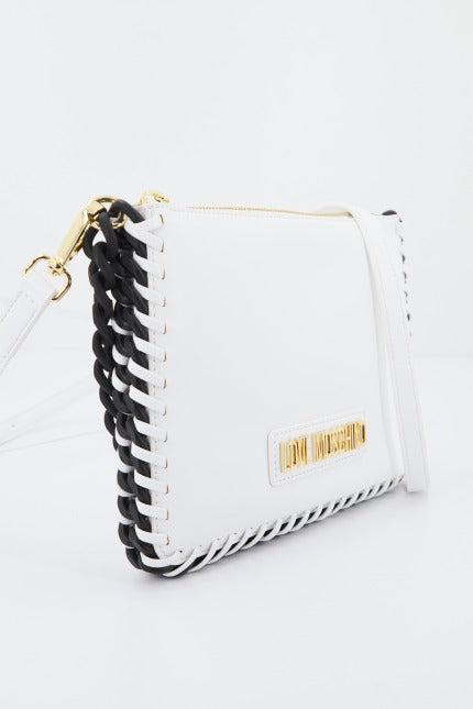 LOVE MOSCHINO JCPPG BORSA PU en color BLANCO (2)