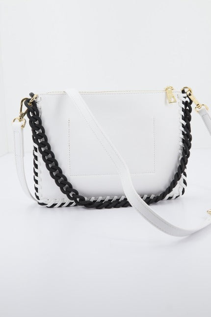 LOVE MOSCHINO JCPPG BORSA PU en color BLANCO (4)