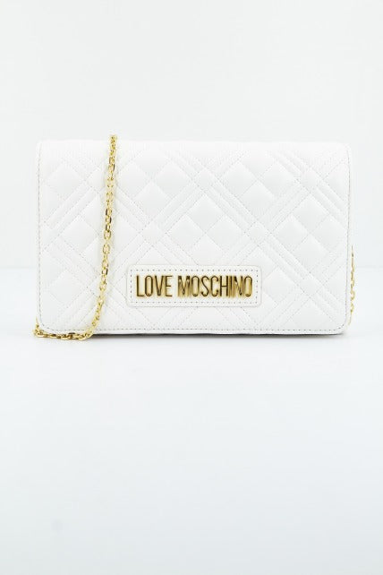 LOVE MOSCHINO BORSA QUILTED en color BLANCO (1)