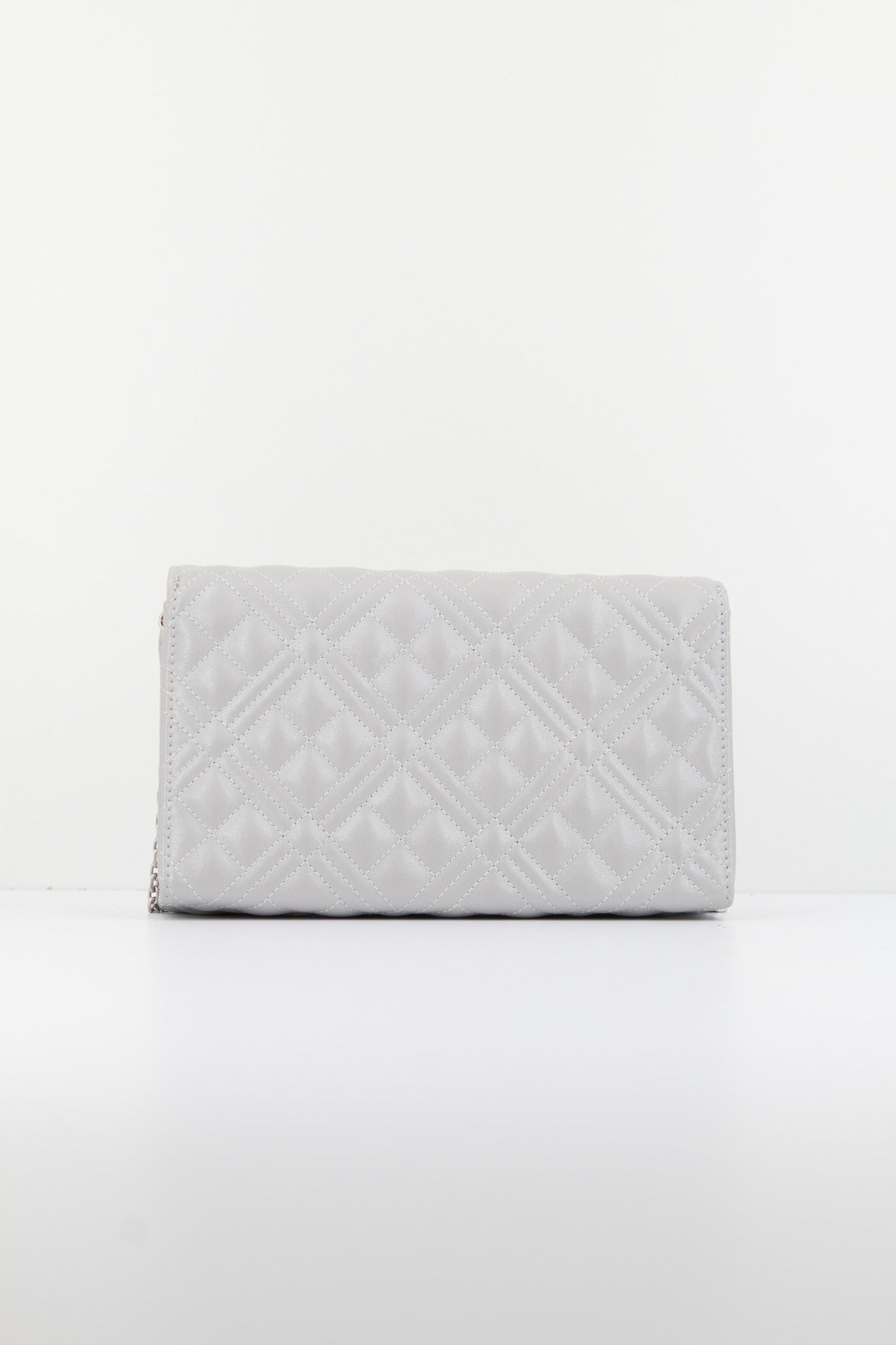 LOVE MOSCHINO BORSA QUILTED en color GRIS (3)