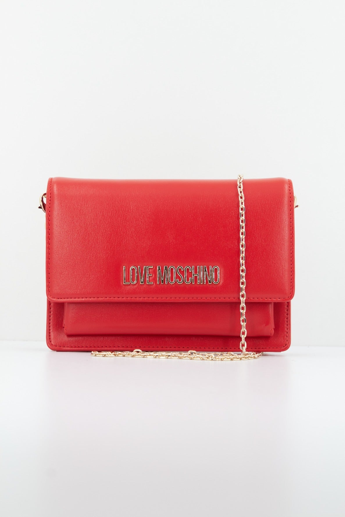LOVE MOSCHINO BORSA PU en color ROJO (1)