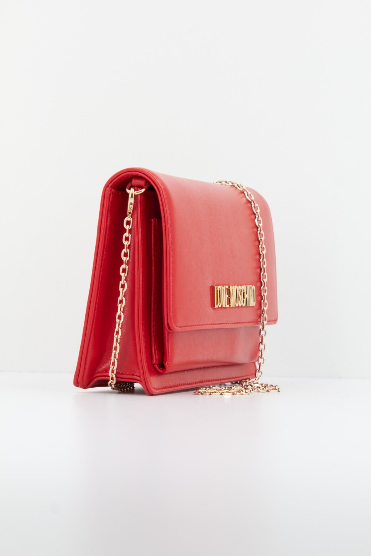 LOVE MOSCHINO BORSA PU en color ROJO (2)