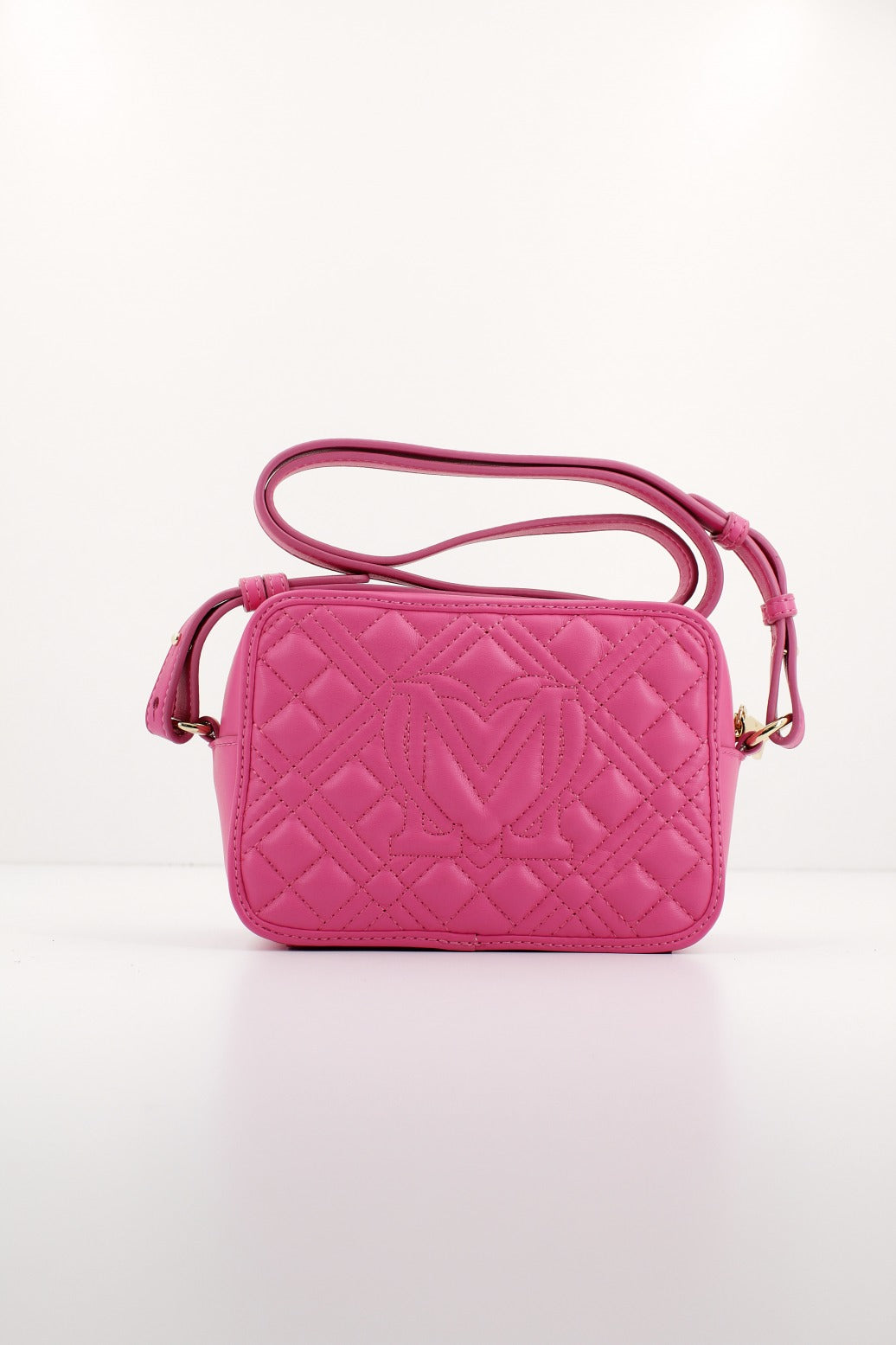 LOVE MOSCHINO BORSA QUILTED en color ROSA (3)