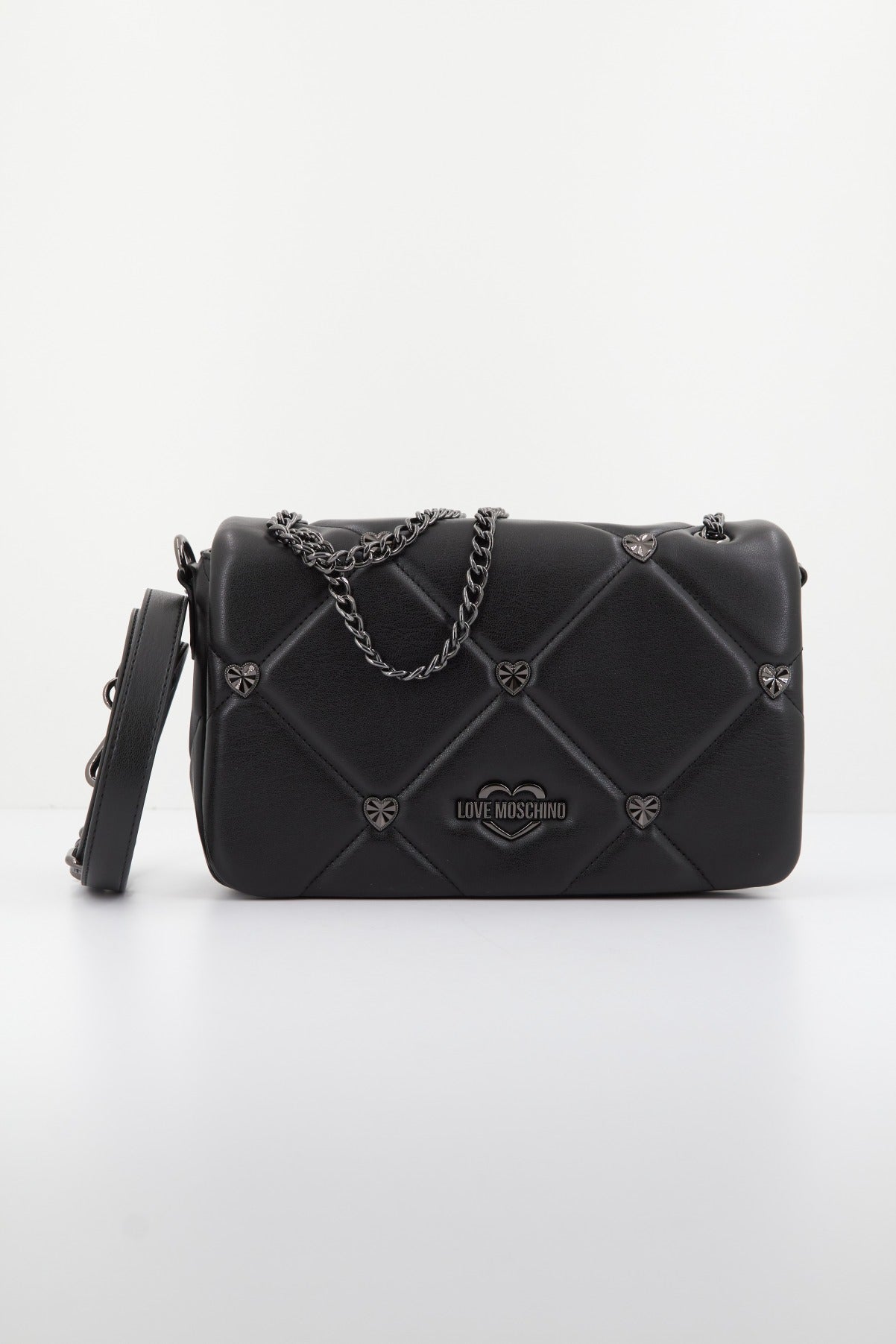 LOVE MOSCHINO BORSA PU en color NEGRO (1)