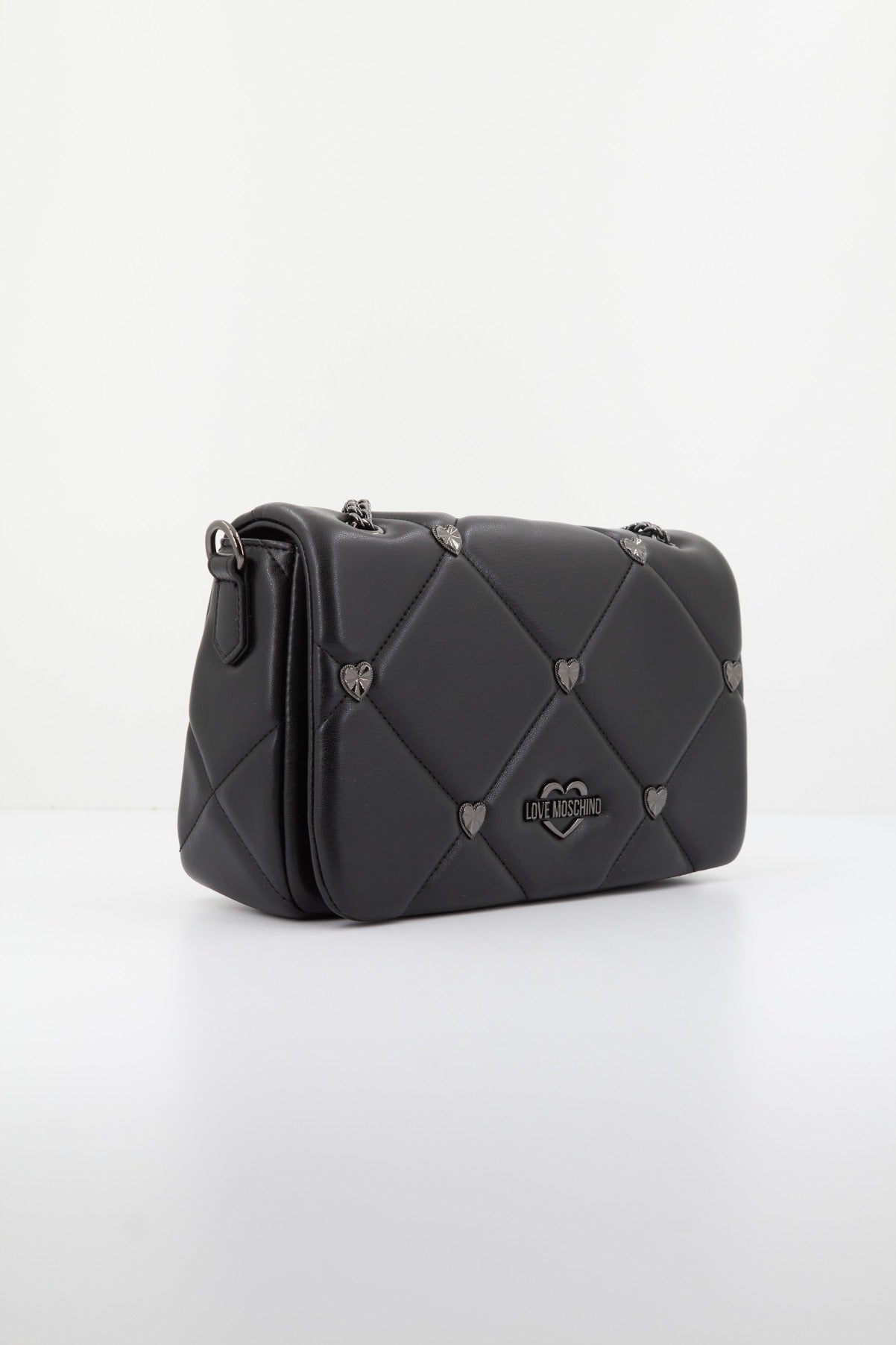 LOVE MOSCHINO BORSA PU en color NEGRO (3)