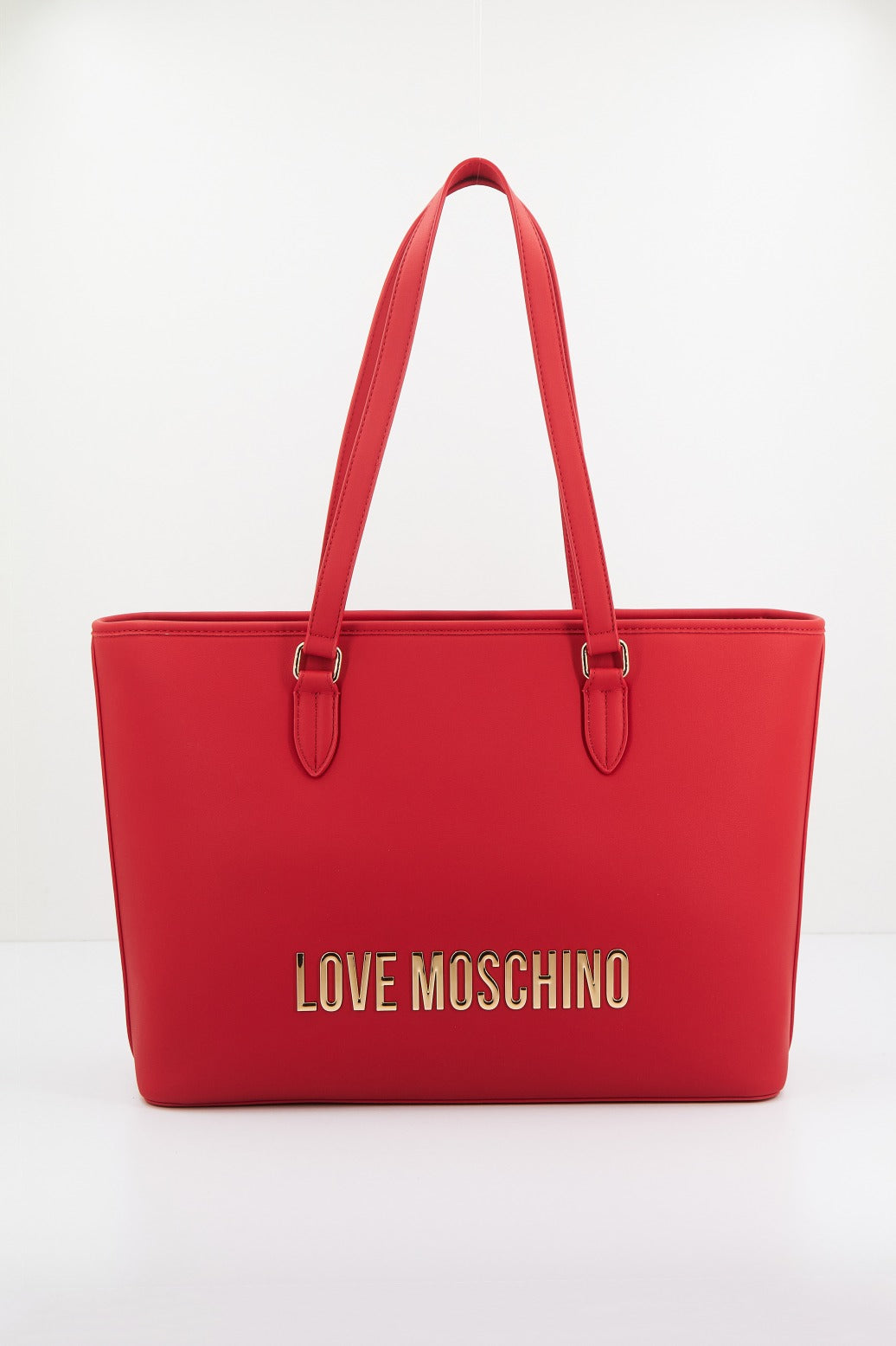 LOVE MOSCHINO BORSA PU en color ROJO (2)