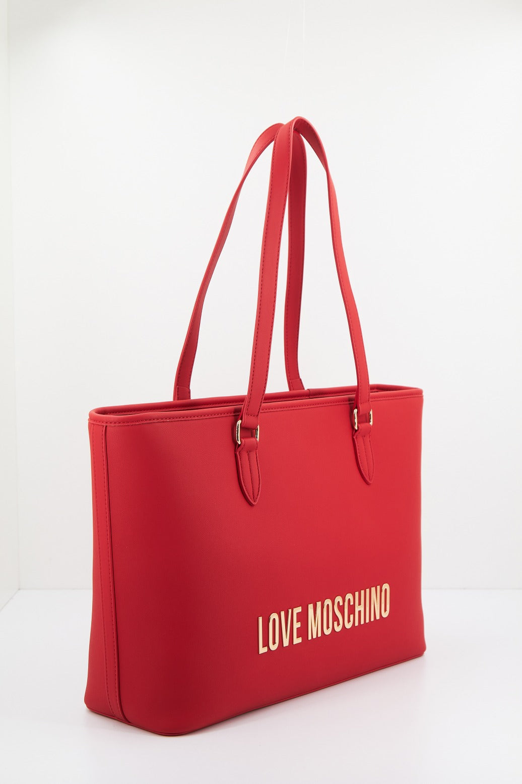 LOVE MOSCHINO BORSA PU en color ROJO (1)
