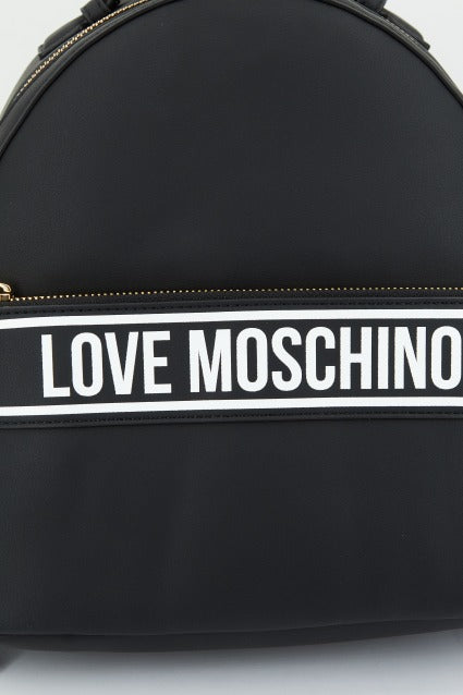LOVE MOSCHINO ZAINO PU en color NEGRO (4)