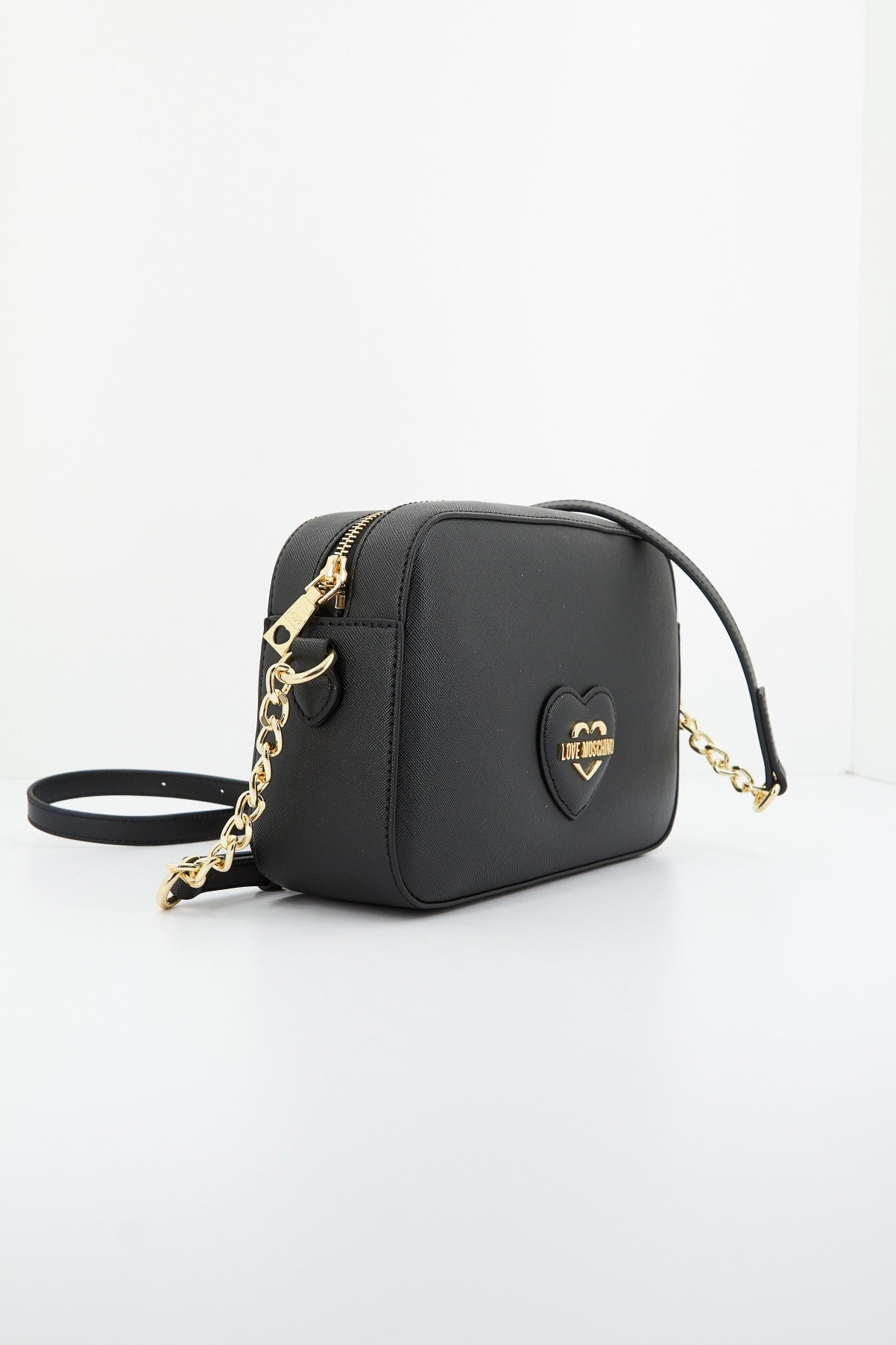 LOVE MOSCHINO SAFFIANO en color NEGRO (3)