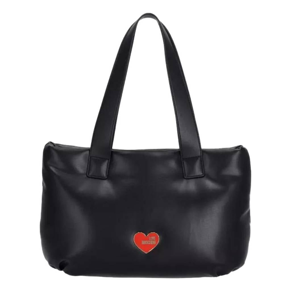 LOVE MOSCHINO BORSA PU en color NEGRO (1)