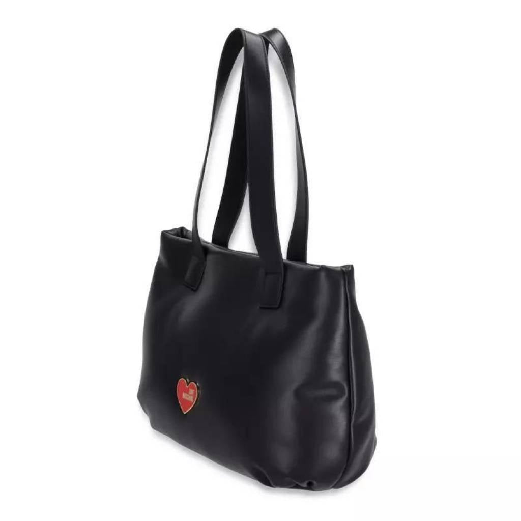 LOVE MOSCHINO BORSA PU en color NEGRO (2)