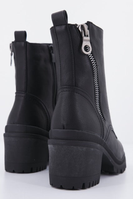 EMMSHU KADE BOTIN CORDONES en color NEGRO (3)
