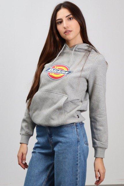 DICKIES ICON LOGO HOODIE W en color GRIS (2)