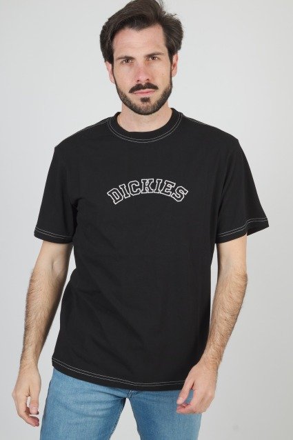DICKIES WEST VALE TEE SS en color NEGRO (1)