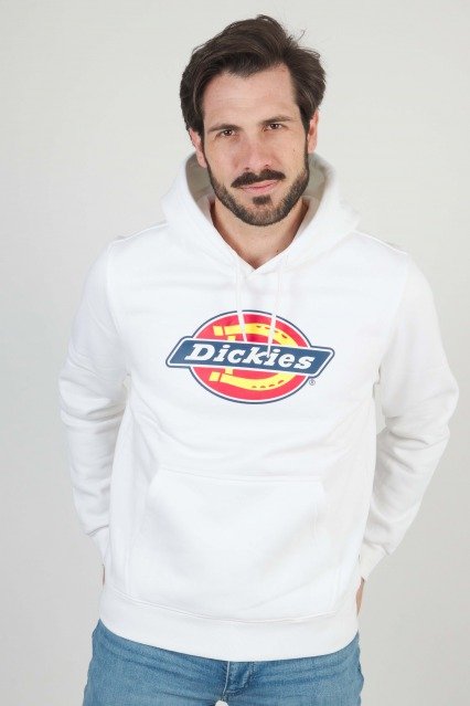 DICKIES ICON LOGO HOODIE en color BLANCO (1)