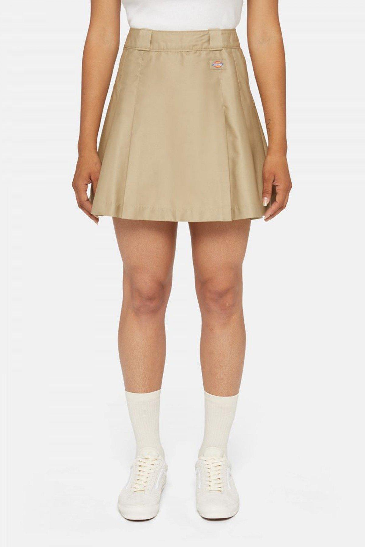 DICKIES ELIZAVILLE SKIRT en color MARRON CLARO (1)
