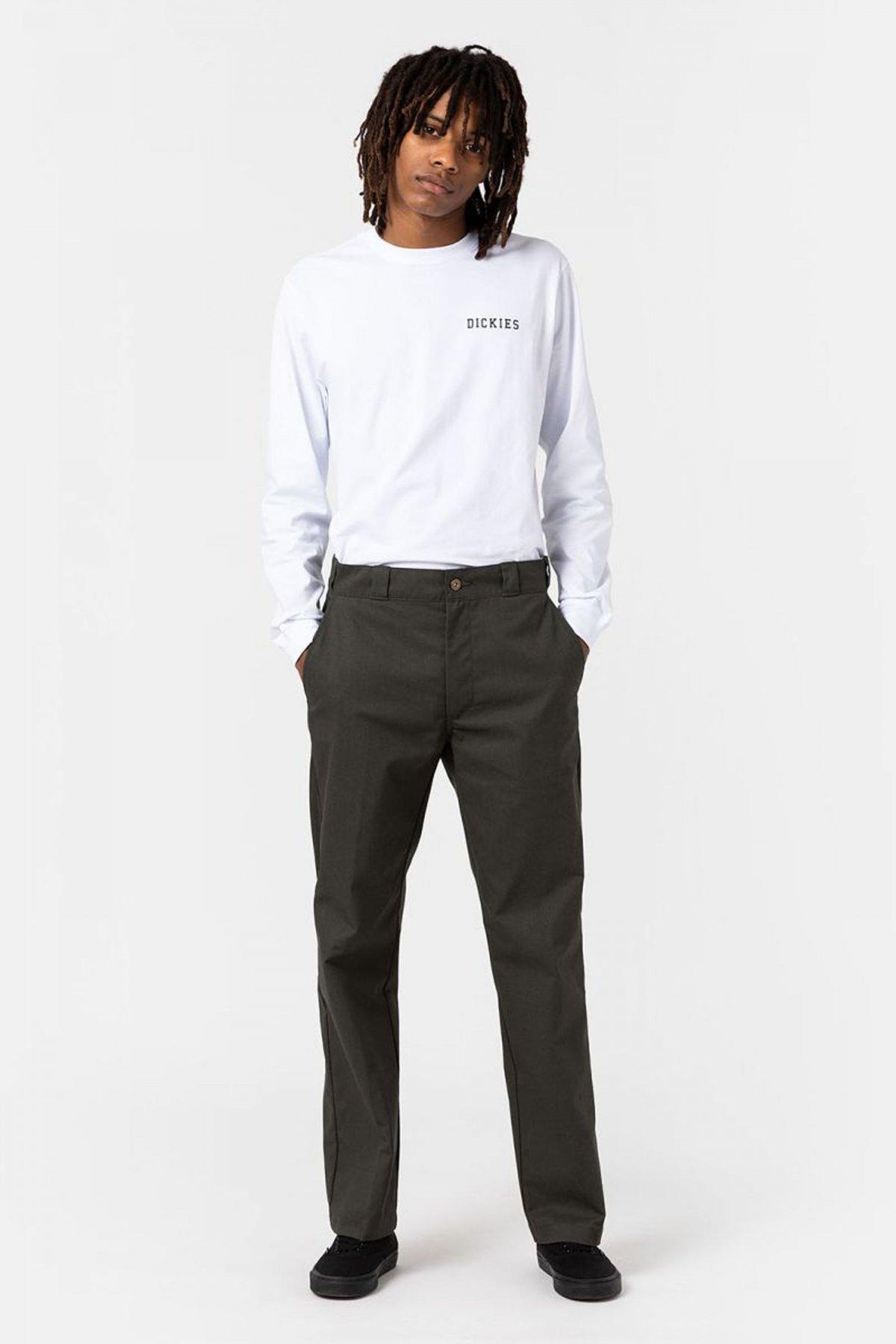 DICKIES WORK PANT REC en color VERDE (4)