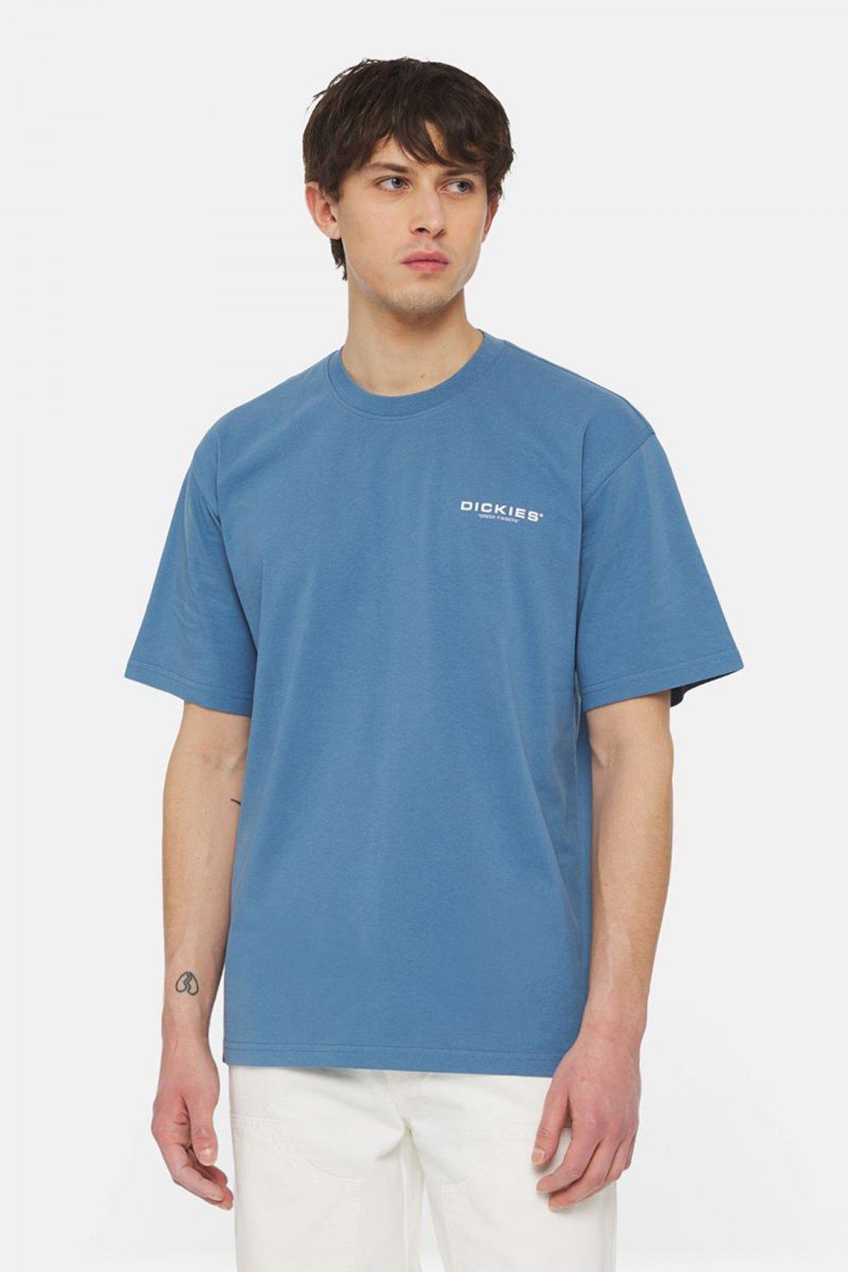 DICKIES WAKEFIELD TEE SS en color AZUL (1)