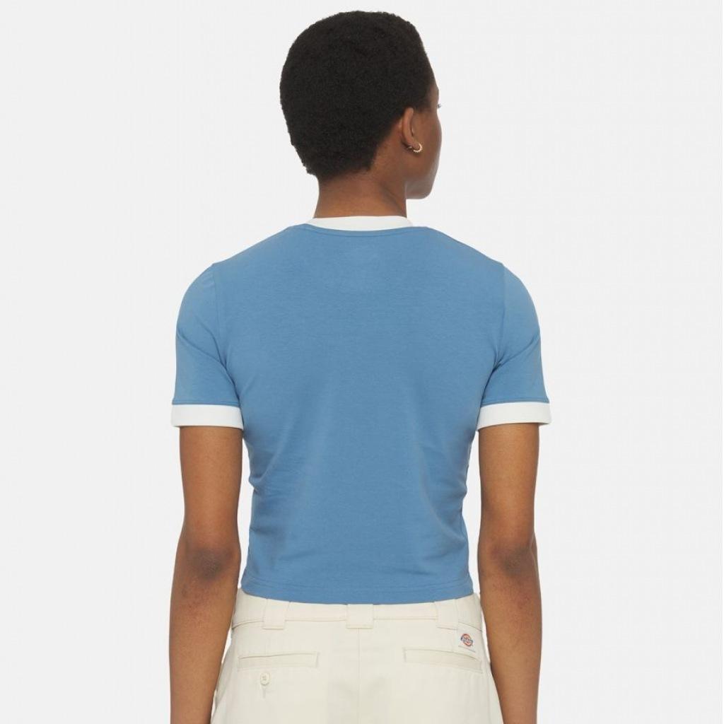 DICKIES HERNDON RINGER SS W en color AZUL (3)